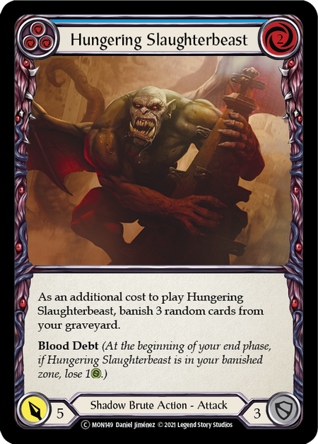 Hungering Slaughterbeast | Blue | Monarch Unlimited