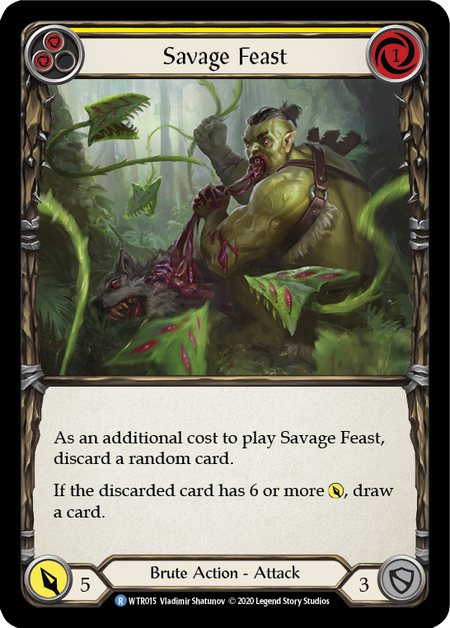 Savage Feast - Yellow - Welcome to Rathe Unlimited