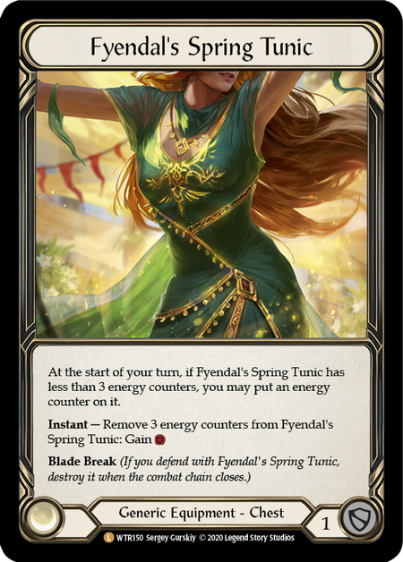 Fyendal's Spring Tunic - Legendary - Welcome to Rathe Unlimited (Rainbow Foil)
