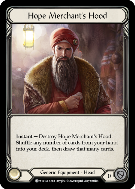 Hope Merchant's Hood | Common | Welcome to Rathe Unlimited (Rainbow Foil)