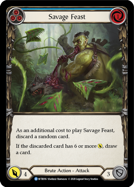 Savage Feast - Blue - Welcome to Rathe Unlimited