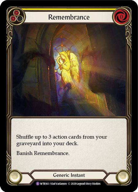 Remembrance - Super Rare - Welcome to Rathe Unlimited (Rainbow Foil)