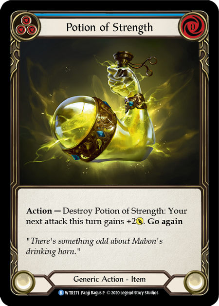 Potion of Strength - Blue - Welcome to Rathe Unlimited