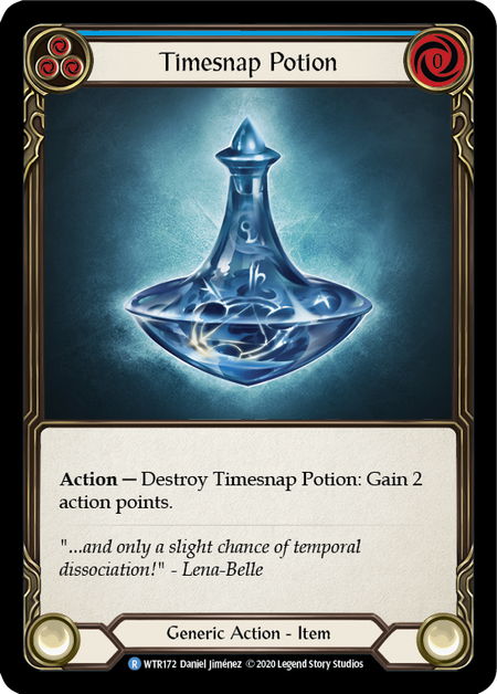 Timesnap Potion | Blue | Welcome to Rathe Unlimited