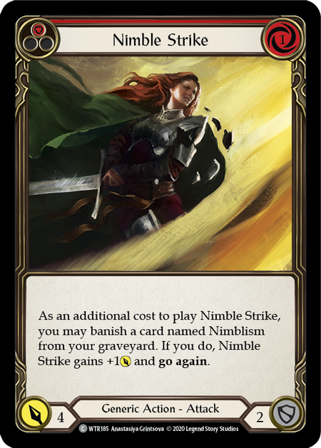 Nimble Strike - Red - Welcome to Rathe Unlimited