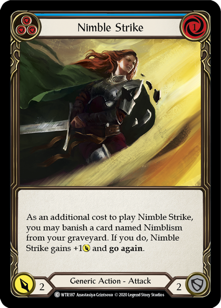 Nimble Strike | Blue | Welcome to Rathe Unlimited