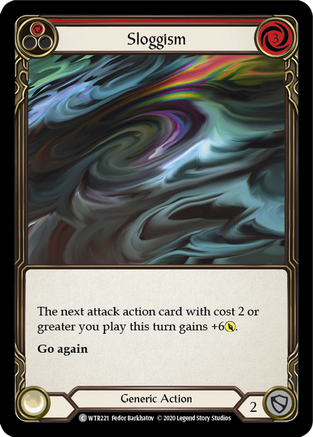 Sloggism - Red - Welcome to Rathe Unlimited (Rainbow Foil)