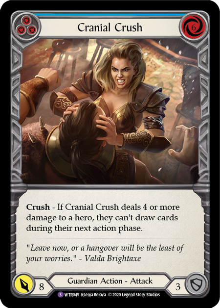 Cranial Crush - Super Rare - Welcome to Rathe Unlimited