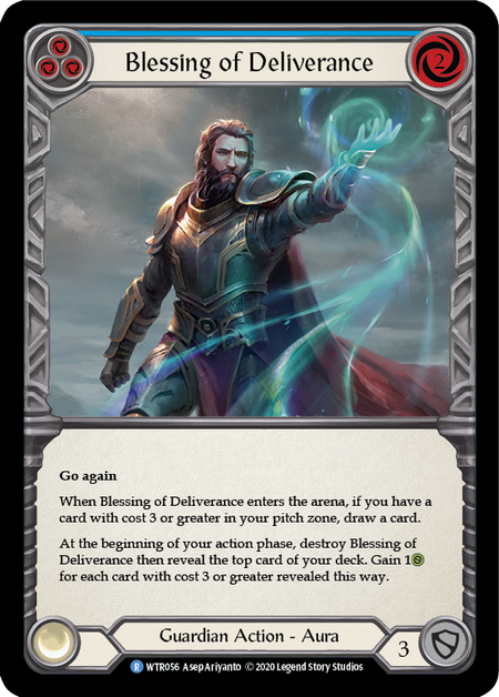 Blessing of Deliverance | Blue | Welcome to Rathe Unlimited (Rainbow Foil)