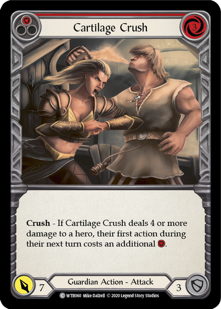 Cartilage Crush - Red - Welcome to Rathe Unlimited (Rainbow Foil)