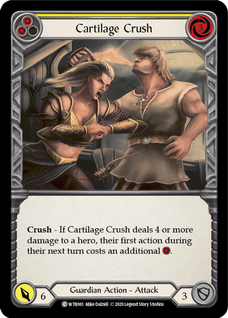 Cartilage Crush | Yellow | Welcome to Rathe Unlimited (Rainbow Foil)