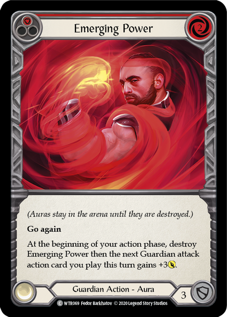Emerging Power - Red - Welcome to Rathe Unlimited (Rainbow Foil)