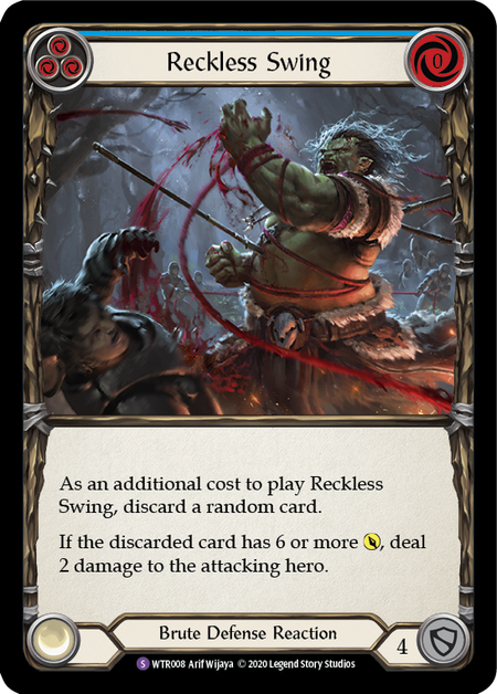 Reckless Swing - Super Rare - Welcome to Rathe Unlimited