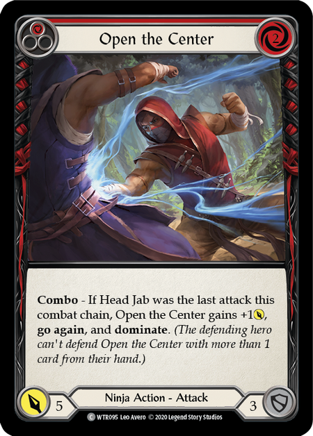 Open the Center - Red - Welcome to Rathe Unlimited (Rainbow Foil)