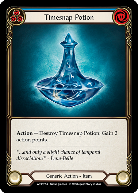 Timesnap Potion - Blue - Welcome to Rathe Alpha
