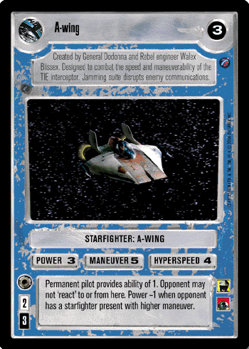 A-wing - SWCCG - Death Star II