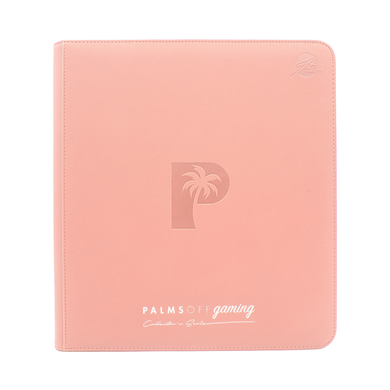 コレクターズ シリーズ 12 ポケット ジップ トレーディング カード バインダー - ピンク