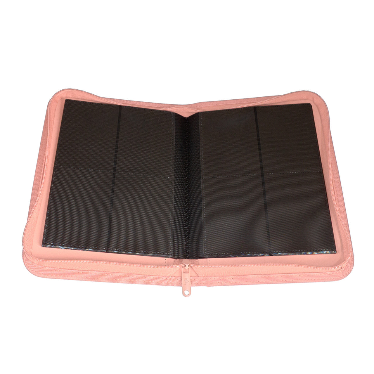 コレクターズ シリーズ 4 ポケット ジップ トレーディング カード バインダー - ピンク