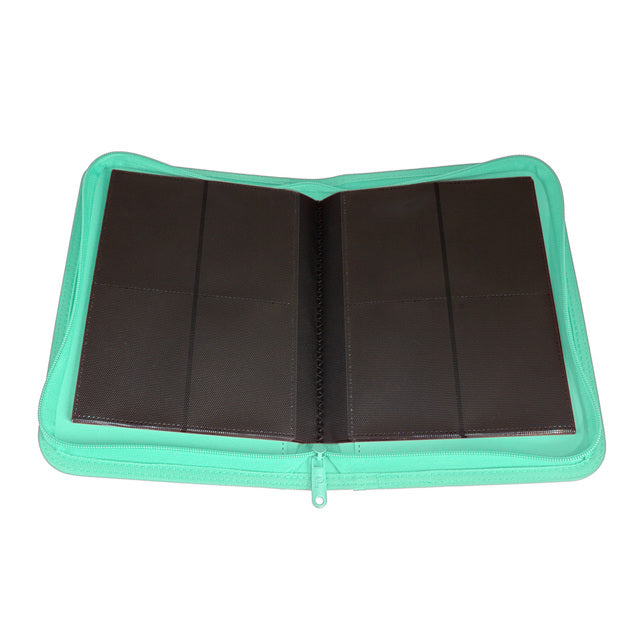 Collector's Series 4 Pocket Zip Trading Card Binder - TURQUOISE