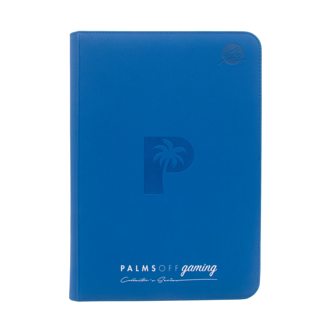 コレクターズ シリーズ 9 ポケット ジップ トレーディング カード バインダー - ブルー
