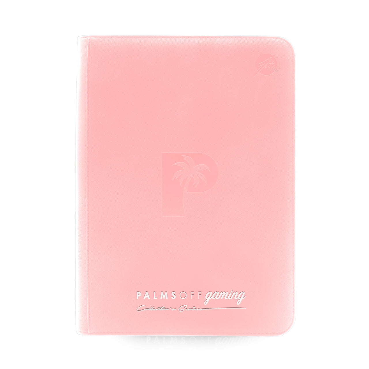コレクターズ シリーズ 9 ポケット ジップ トレーディング カード バインダー - ピンク