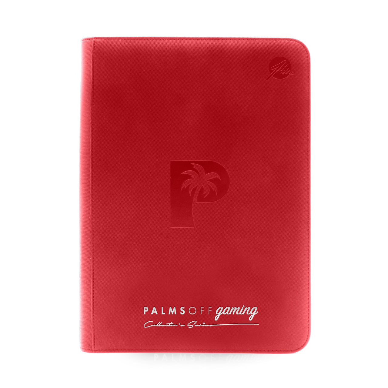 Collector's Series 9 Pocket Zip Trading Card Binder – RED