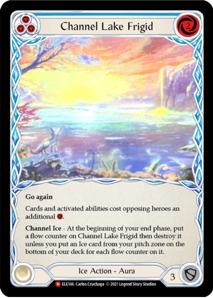 Channel Lake Frigid (Seni Ganti) | Maha Agung | Tales of Aria Edisi Pertama (Rainbow Foil)