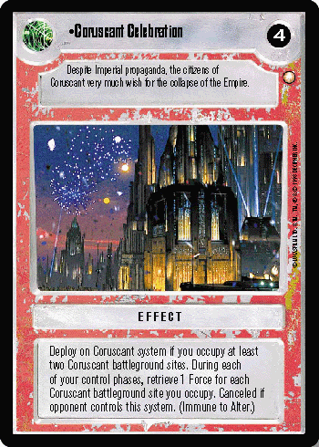 Coruscant Celebration - SWCCG - Special Edition