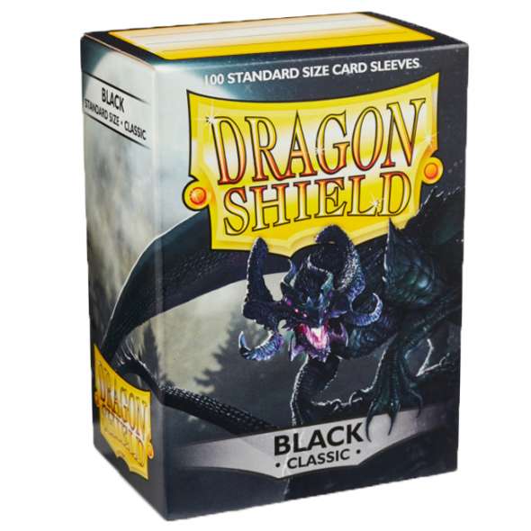 Dragon Shield Classic Black Sleeves (100 pack)