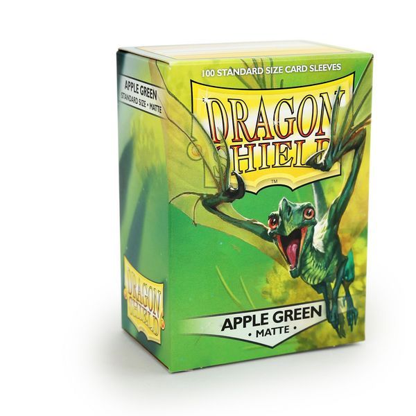 Dragon Shield Matte Apple Green Sleeves (100 pack)