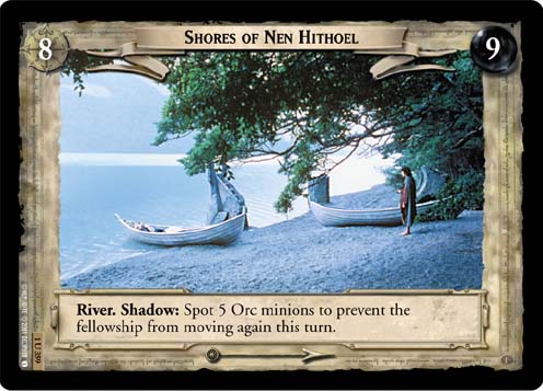 Shores of Nen Hithoel - LOTR CCG - 1C359 (Lightly Played)