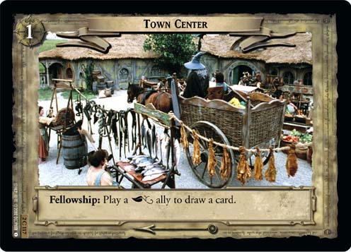 Town Center - LOTR CCG - 2C117 (Lightly Played)