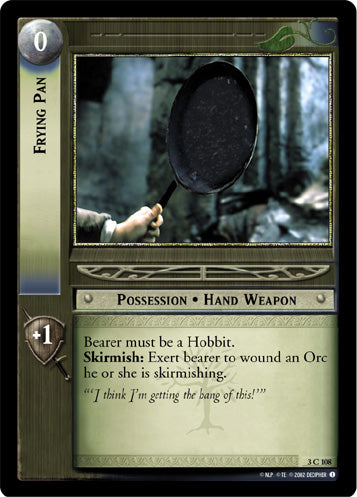 Frying Pan - LOTR CCG - 3C108 (Lightly Played)