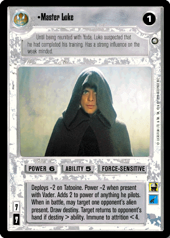 Master Luke - SWCCG - Hoth