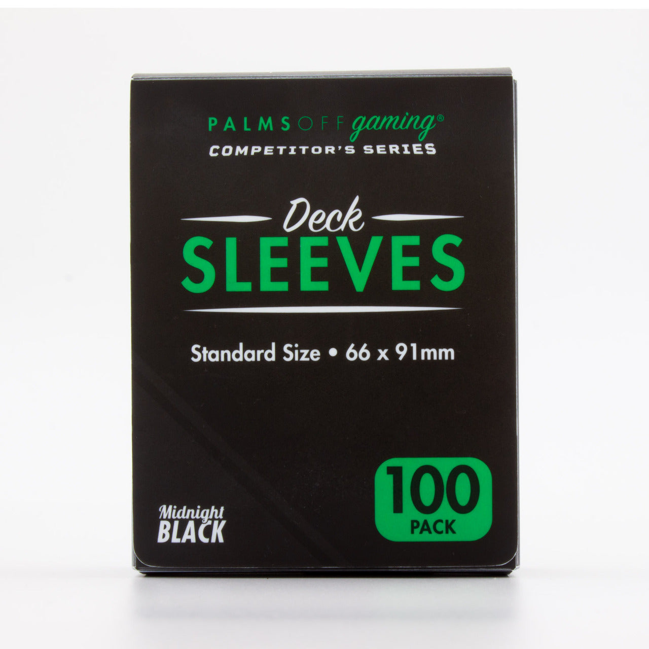Midnight Black - Competitor's Series Deck Sleeves 100pc