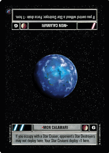 Mon Calamari (Light) - SWCCG - Death Star II