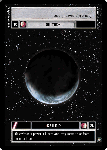 Ralltiir (Dark) - SWCCG - A New Hope