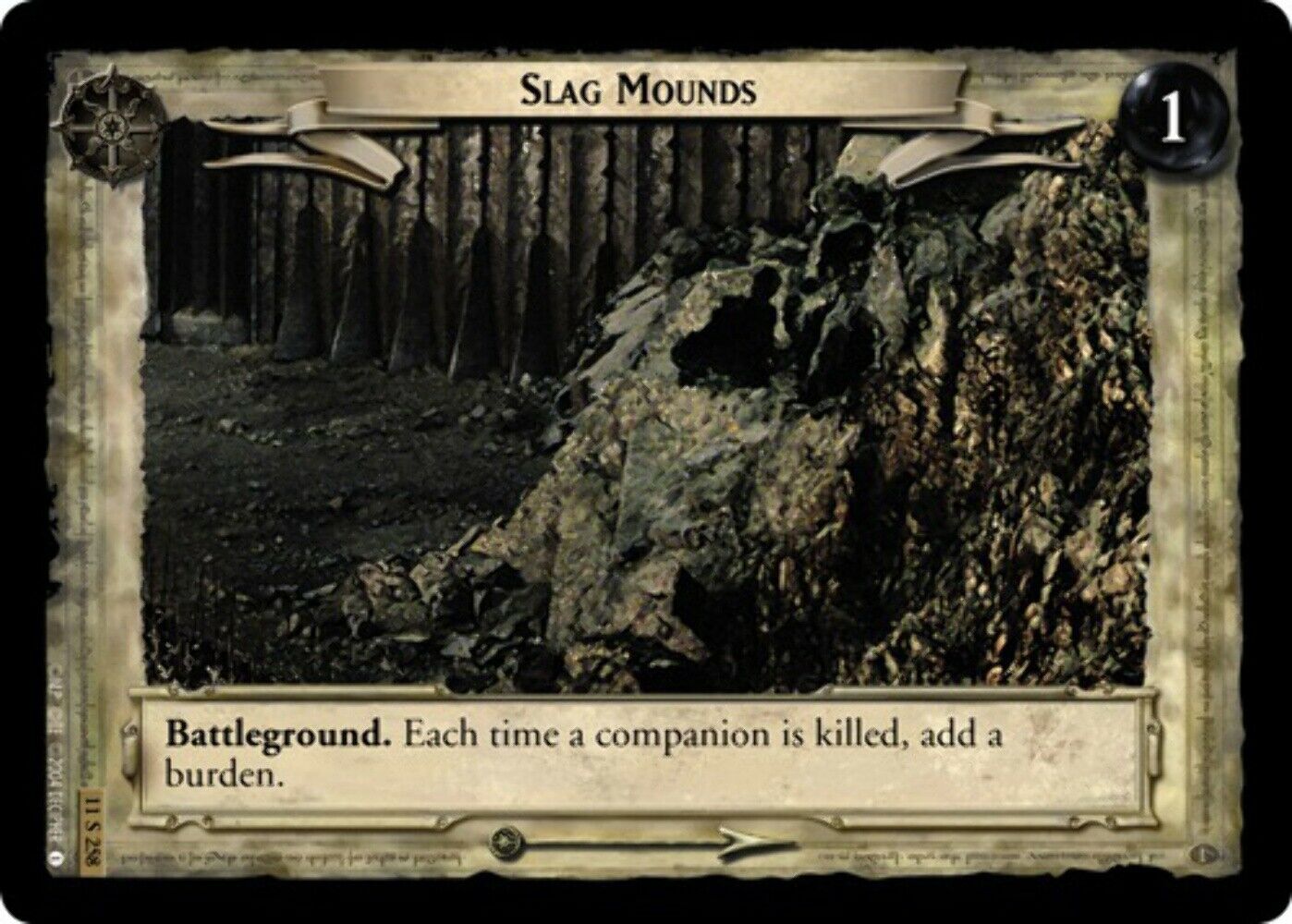 Slag Mounds - LOTR CCG - 11S258