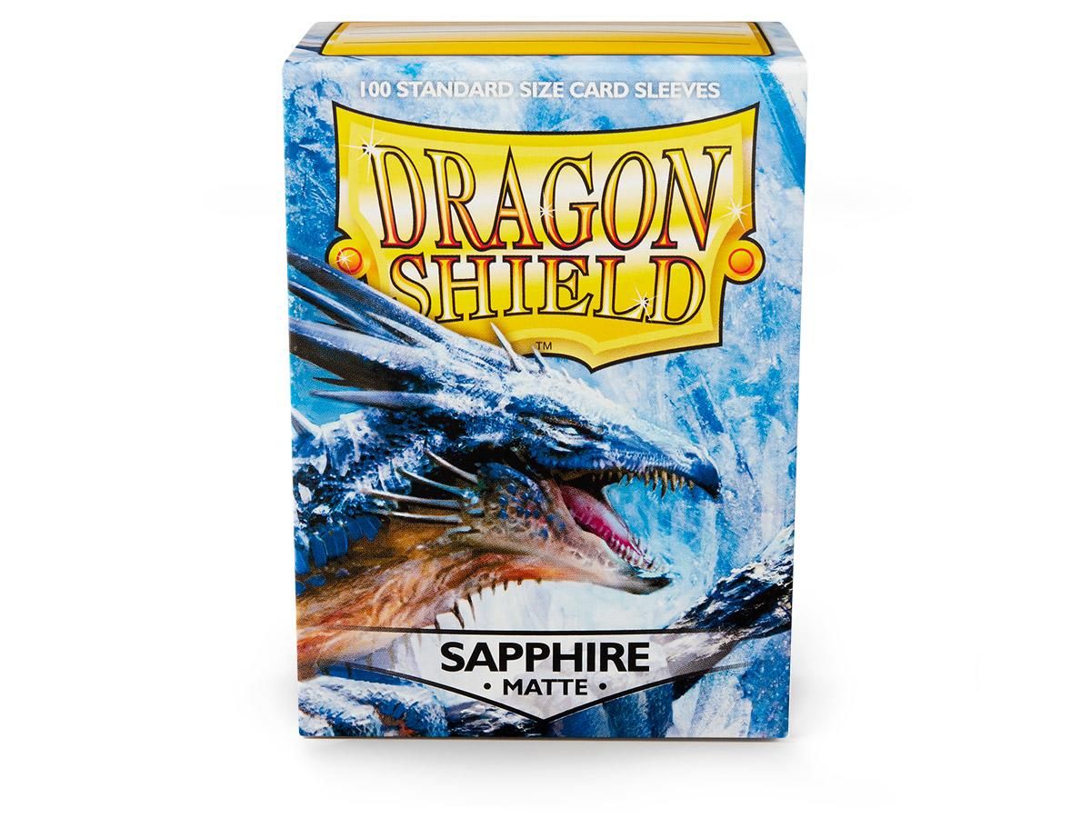 Dragon Shield Matte Sapphire Sleeves (100 pack)