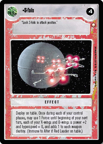 S-foils - SWCCG - Special Edition