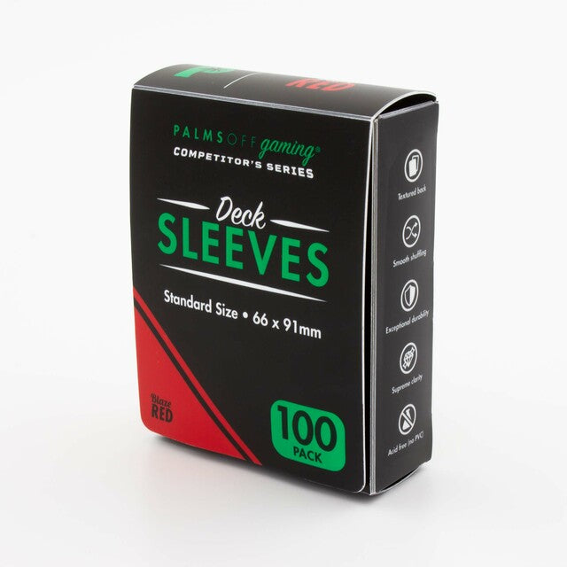 Blaze Red - Competitor's Series Deck Sleeves 100pc