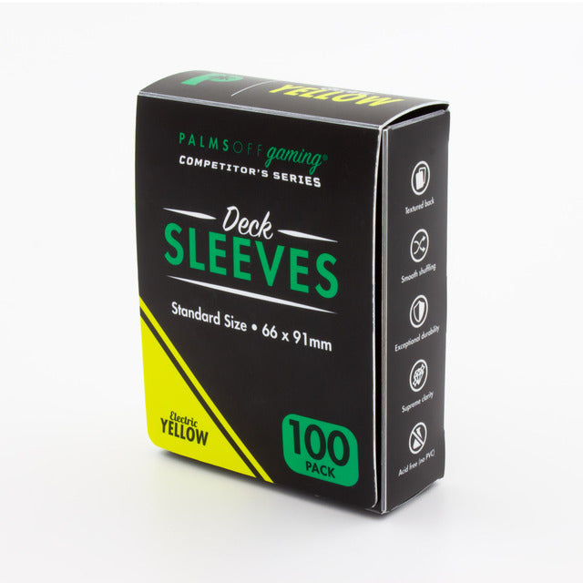 Electric Yellow - Competitor's Series Deck Sleeves 100pc
