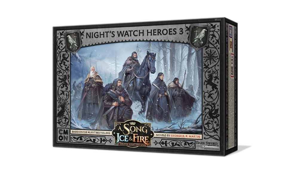 A Song of Ice and Fire Nights Watch Heroes Box 3