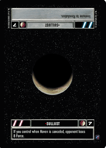 Sullust (Dark) - SWCCG - Death Star II